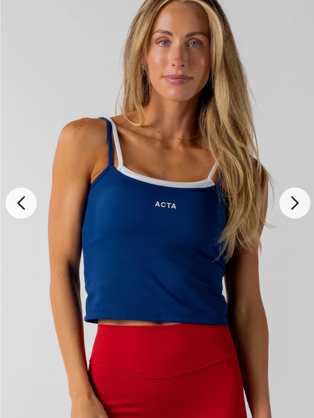 Acta Evo Edge Tank Electric Blue/Medium 💙